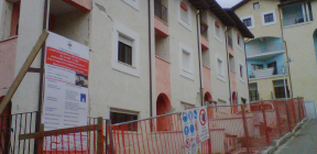 Terraced houses in Via Marruvium 39, 41, 43, 45